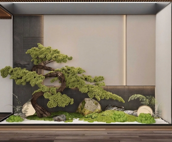 New Chinese Style Plant Landscaping-ID:403950216