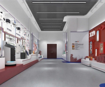 Modern Exhibition Hall-ID:419371179