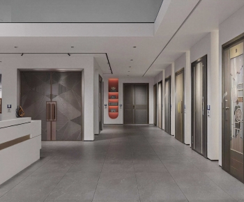 Modern Exhibition Hall-ID:266488084