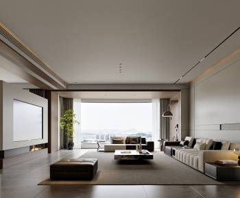 Modern A Living Room-ID:187335018