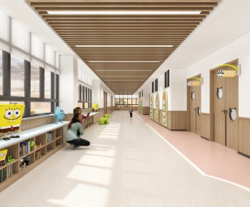 Modern Children's Kindergarten-ID:535692938