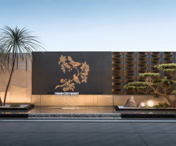 New Chinese Style Rockery Waterscape-ID:762269585