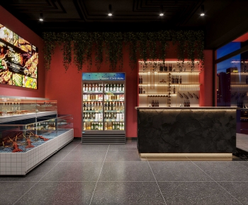 Modern Restaurant-ID:790818938