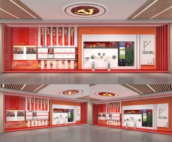 Modern Exhibition Hall-ID:343029595