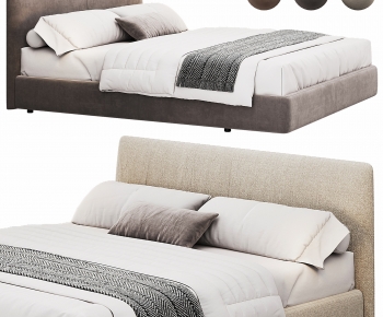 Modern Double Bed-ID:226834061