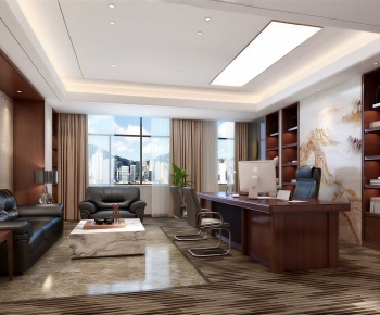 Modern Manager's Office-ID:454725985