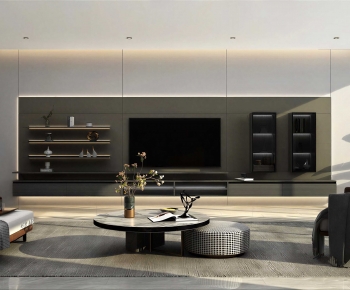 Modern A Living Room-ID:921463977