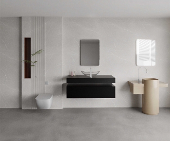 Modern Bathroom Cabinet-ID:713352927