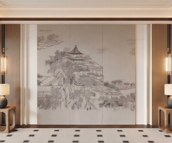 Modern TV Wall-ID:609787949