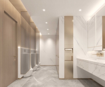 Modern Public Toilet-ID:995130536