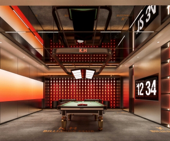 Modern Billiards Room-ID:502319333
