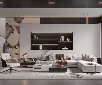 Modern A Living Room-ID:107829613