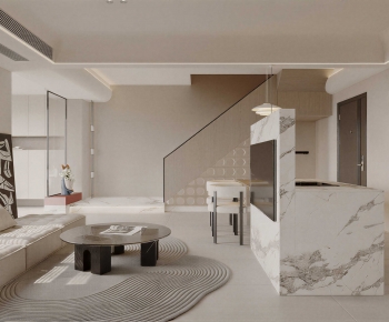 Modern A Living Room-ID:493319991