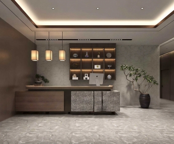 New Chinese Style Lobby Hall-ID:367139107