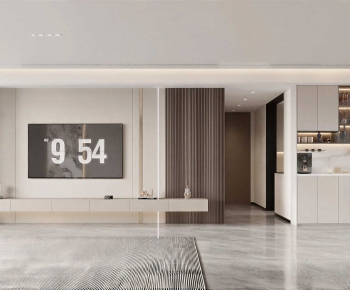 Modern A Living Room-ID:894296885