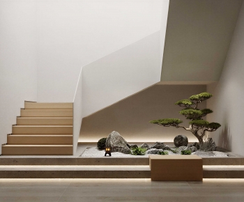 New Chinese Style Stairwell-ID:213776111