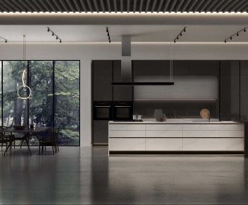 Modern Open Kitchen-ID:751703025