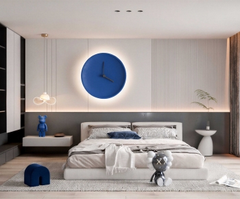 Modern Boy's Room And Son's Room-ID:667457102