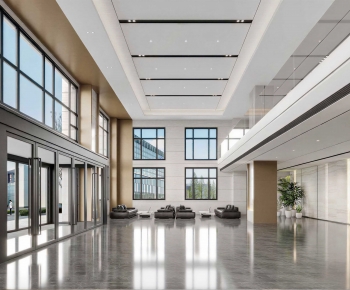 Modern Office Reception Desk-ID:844983109