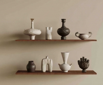 Wabi-sabi Style Clay Pot-ID:205846077