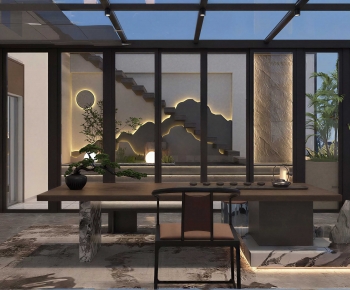 New Chinese Style Tea House-ID:445993904