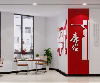 Modern Exhibition Hall-ID:737247946