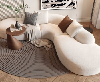Modern Curved Sofa-ID:509409947