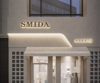 Modern Facade Element-ID:934472082