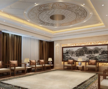 Chinese Style Reception Room-ID:969384911