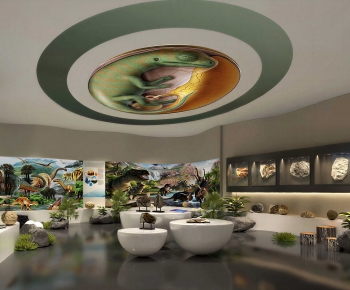 Modern Exhibition Hall-ID:626785997