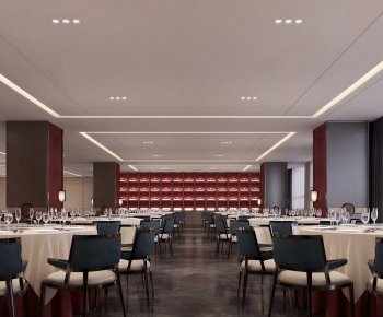 New Chinese Style Banquet Hall-ID:662589167