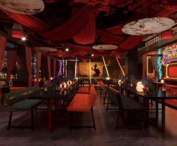 New Chinese Style Bar-ID:121913911