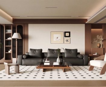 Modern A Living Room-ID:874248035