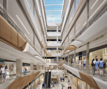 Modern Shopping Mall-ID:963460927