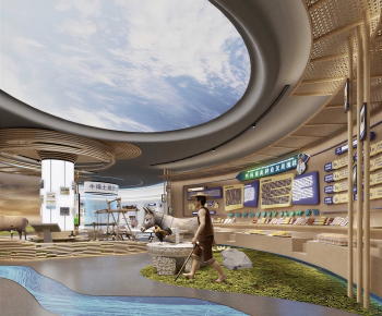 Modern Exhibition Hall-ID:317518002