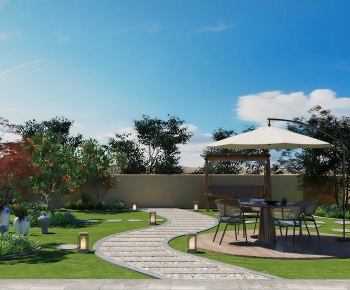 Modern Courtyard/landscape-ID:762852918