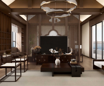 New Chinese Style Lobby Hall-ID:540060044