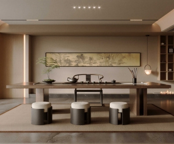 New Chinese Style Tea House-ID:121717937