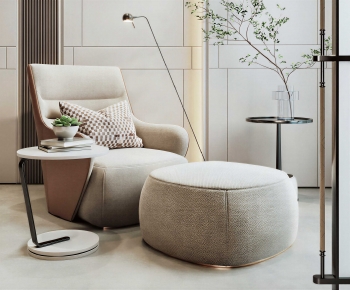 Modern Single Sofa-ID:373519909