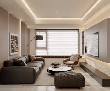 Modern A Living Room-ID:407699117