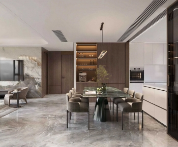 Modern Dining Room-ID:242609022