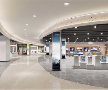 Modern Shopping Mall-ID:831224923