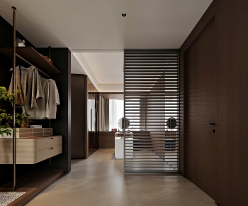 Modern Clothes Storage Area-ID:310085062