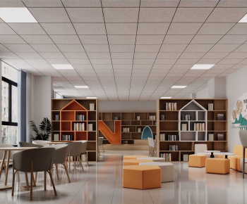 Modern Bookstore Book Bar-ID:937308079