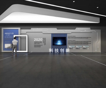 Modern Exhibition Hall-ID:238130099