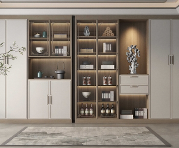 New Chinese Style Bookcase-ID:946219921