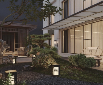 Modern Courtyard/landscape-ID:233208892