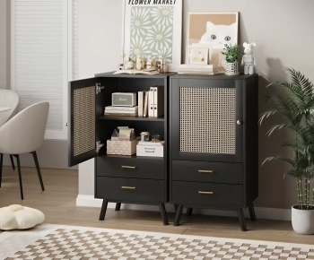 French Style Side Cabinet-ID:613245968