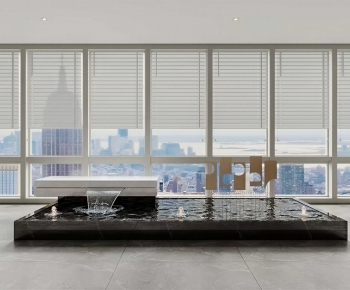 Modern Rockery Waterscape-ID:992577081