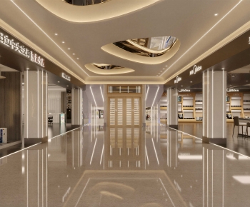 Modern Shopping Mall-ID:447355998